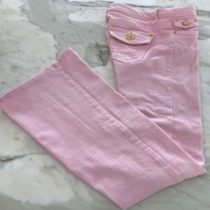 ROBERTO CAVALLI PINK JEANS SIZE IT 42 NWOTS!